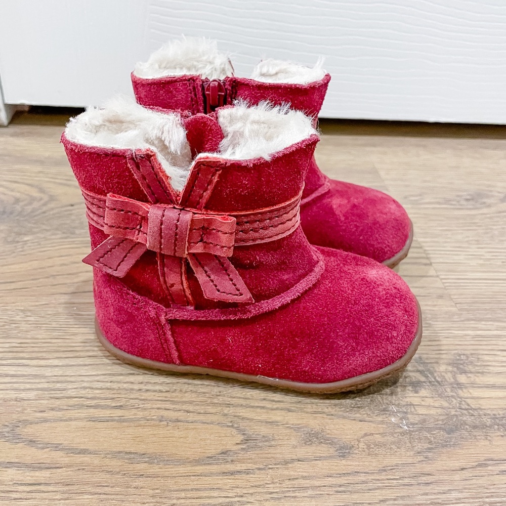 Dr Kong Red Winter Boots